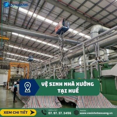 vệ sinh nhà xưởng tại huế